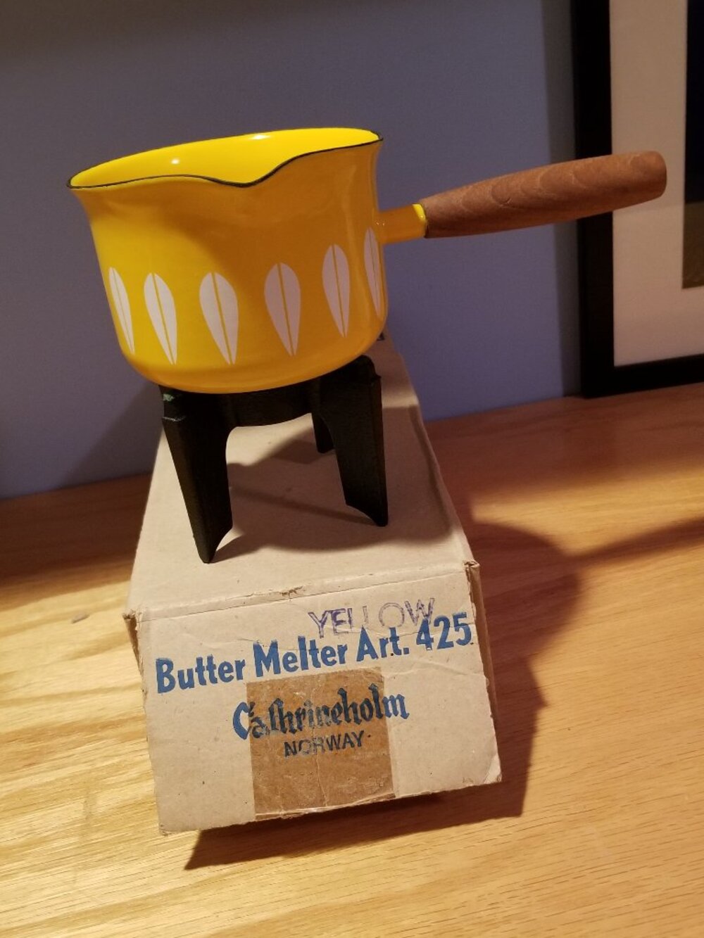 Catherineholm Butter Melter with Stand NIB